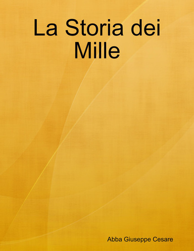 La Storia dei Mille