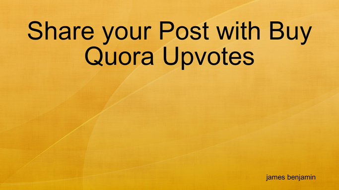 Share your Post with Buy Quora Upvotes