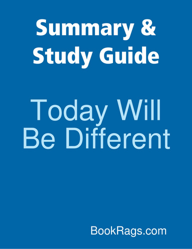 Summary & Study Guide: Today Will Be Different