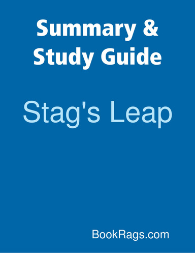 Summary & Study Guide: Stag's Leap