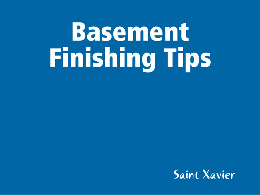Basement Finishing Tips