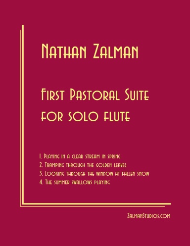 First Pastoral Suite for solo flute