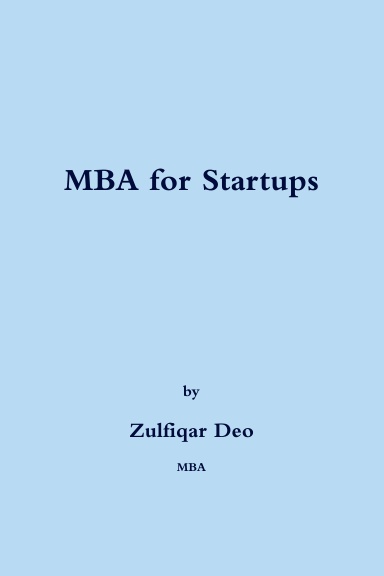 MBA for Startups