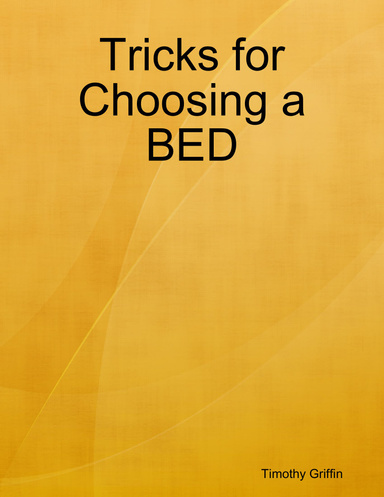 Tricks for Choosing a BED