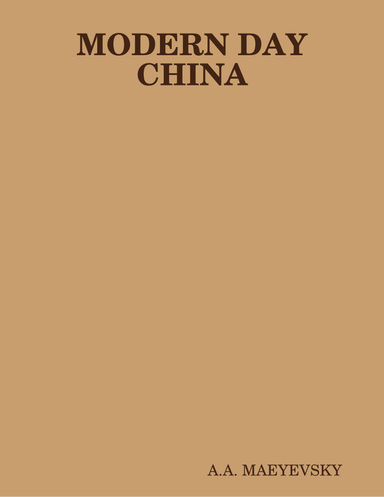MODERN CHINA