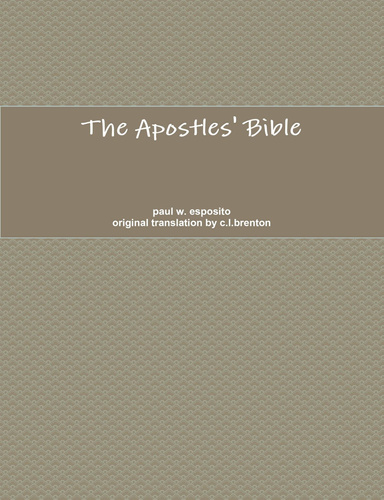 The Apostles' Bible