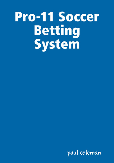 Pro-11 Soccer Betting System
