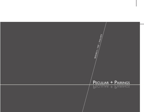 Peculiar Pairings