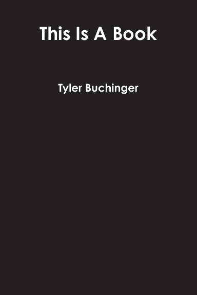This Is A Book
