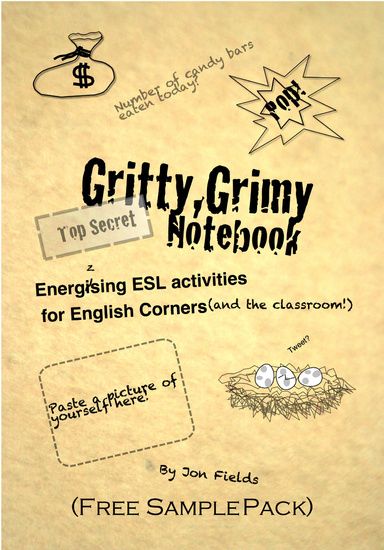 Gritty,Grimy Notebook-Free Sample Pack