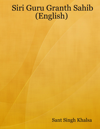 Siri Guru Granth Sahib (English)