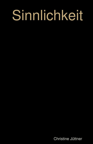Sinnlichkeit