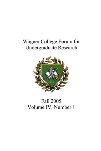 Forum for Undergraduate Research, Vol. 4 No. 1