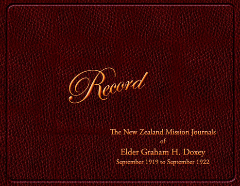 The New Zealand Missionary Journals of Graham Doxey