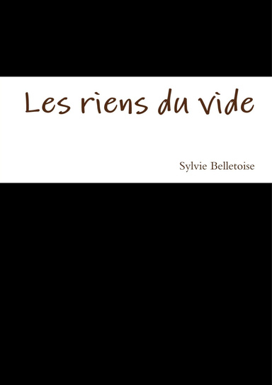 Les riens du vide