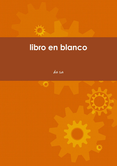 libro en blanco