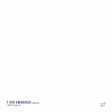 Y SIN EMBARGO magazine Last/s, #29