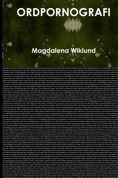 ORDPORNOGRAFI