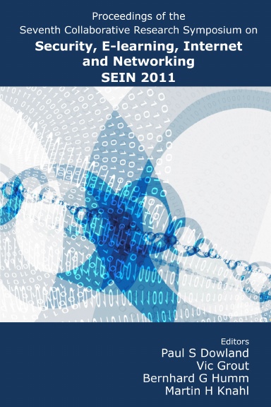 SEIN2011: Proceedings of the Seventh Collaborative Research Symposium