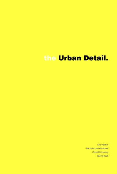 Urban Detail