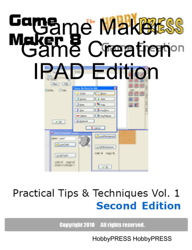 Game Maker Game Creation IPAD Edition