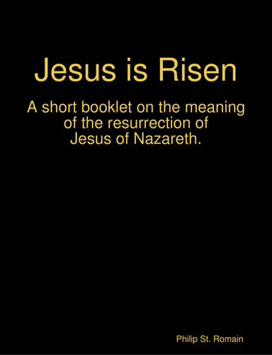 Jesus is Risen - booklet