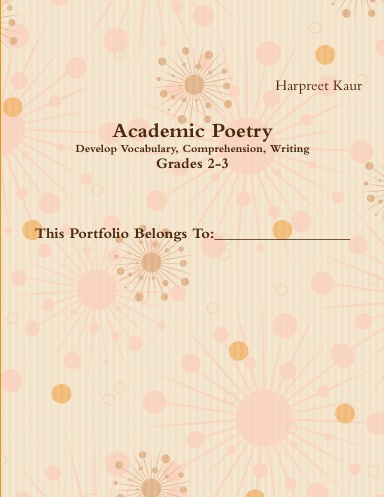 Academic Poetry 1