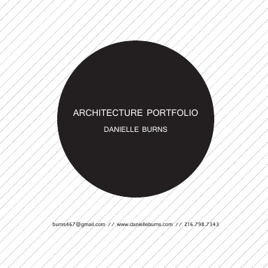 Undergrad Architecture Portfolio
