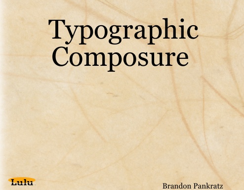 Typographic Composure