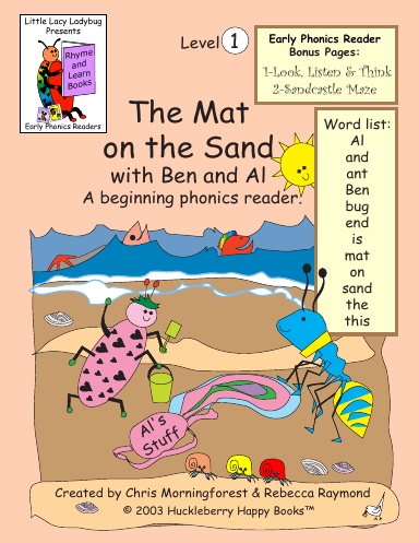 Phonics Level 1 - The Mat on the Sand