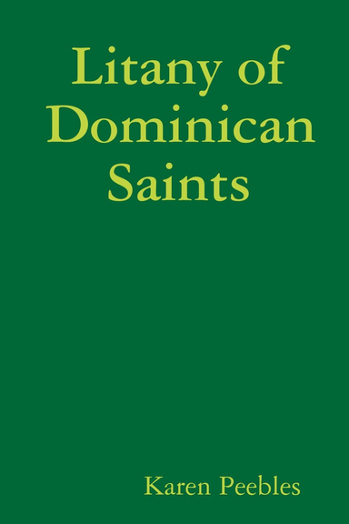 Litany of Dominican Saints