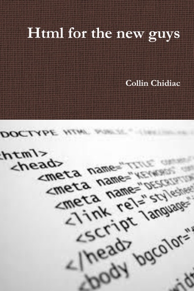 Html for the new guys