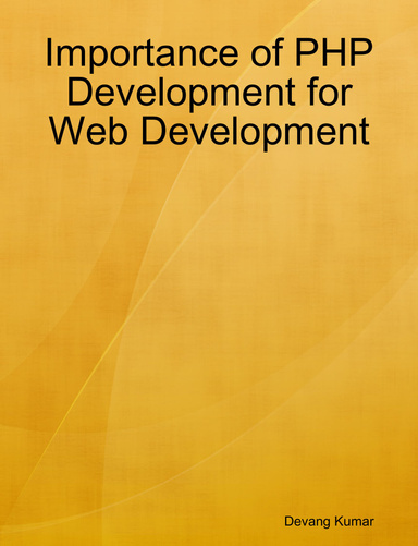 Importance of PHP Development for Web Development