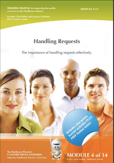 Healthcare Industry Customer Service Training - Mod4 V1 - Customer Service Handling Requests Standards