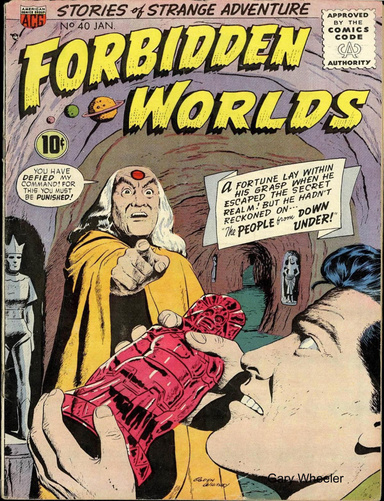 Comic book Forbidden Worlds 40