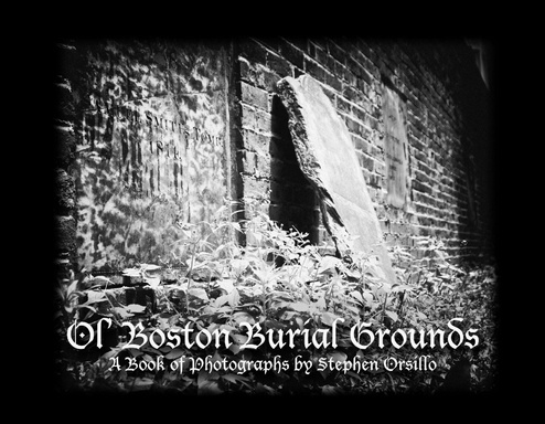 Ol' Boston Burial Grounds In Black & White