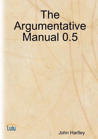 The Argumentative Manual 0.5