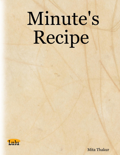 Minute's Recipe