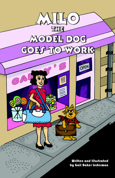 Milo the Model Dog Goes to Work
