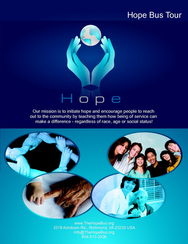 The Hope Bus: Serve Others - Make a Difference!