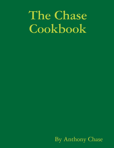 Chase Cookbook
