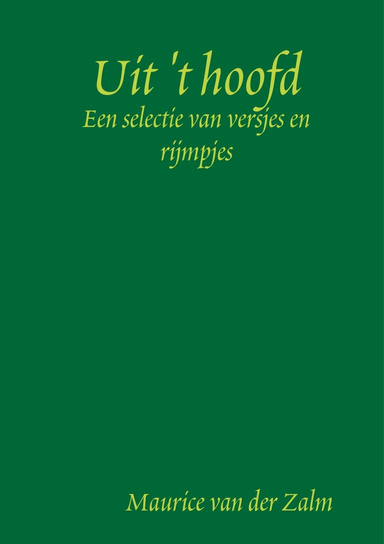 Uit het hoofd