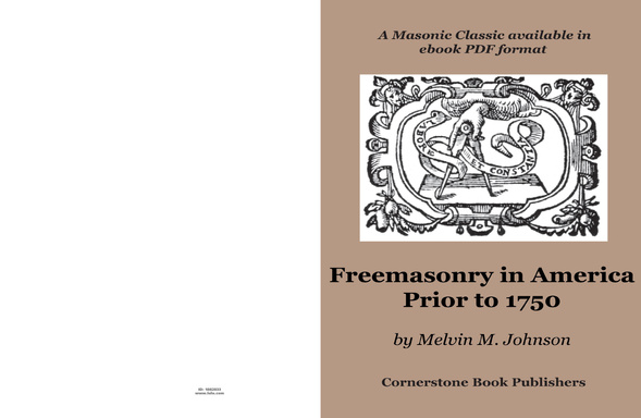 Freemasonry in America Prior to 1750