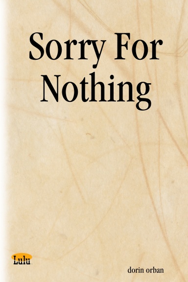 Sorry For Nothing
