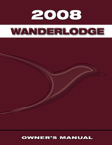 Wanderlodge Owner's Manual