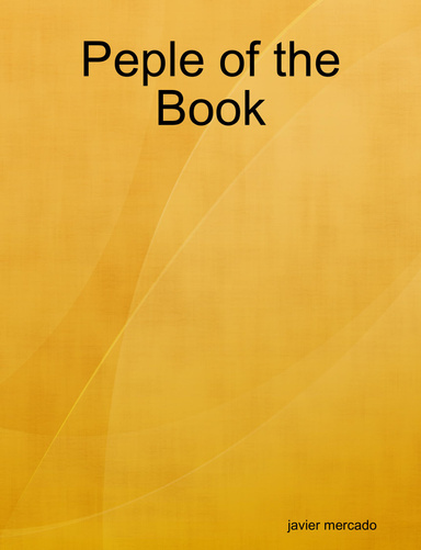 Peple of the Book