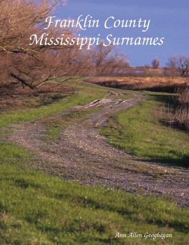 Franklin County Mississippi Surnames