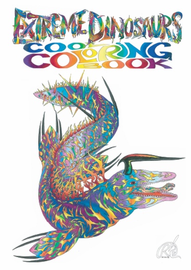 Extreme Dinosaur Coloring Book #4