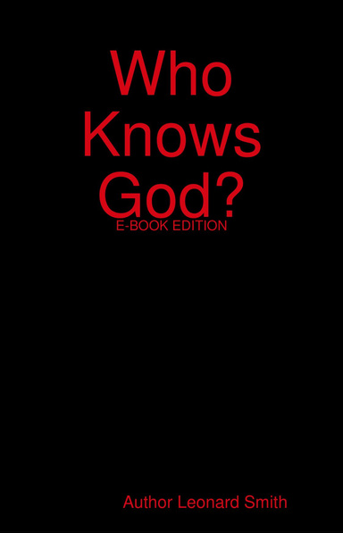Who Knows God?
