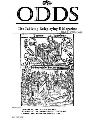 ODDS - The Tabletop Roleplaying E-Zine Issue 1